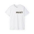 Men’s White Graphic T-Shirt – PRATT Original Streetwear Tee