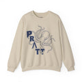 Women's Sand Octopus Graphic Sweatshirt – PRATT Nautical Crewneck | Premium Cotton Blend Pullover