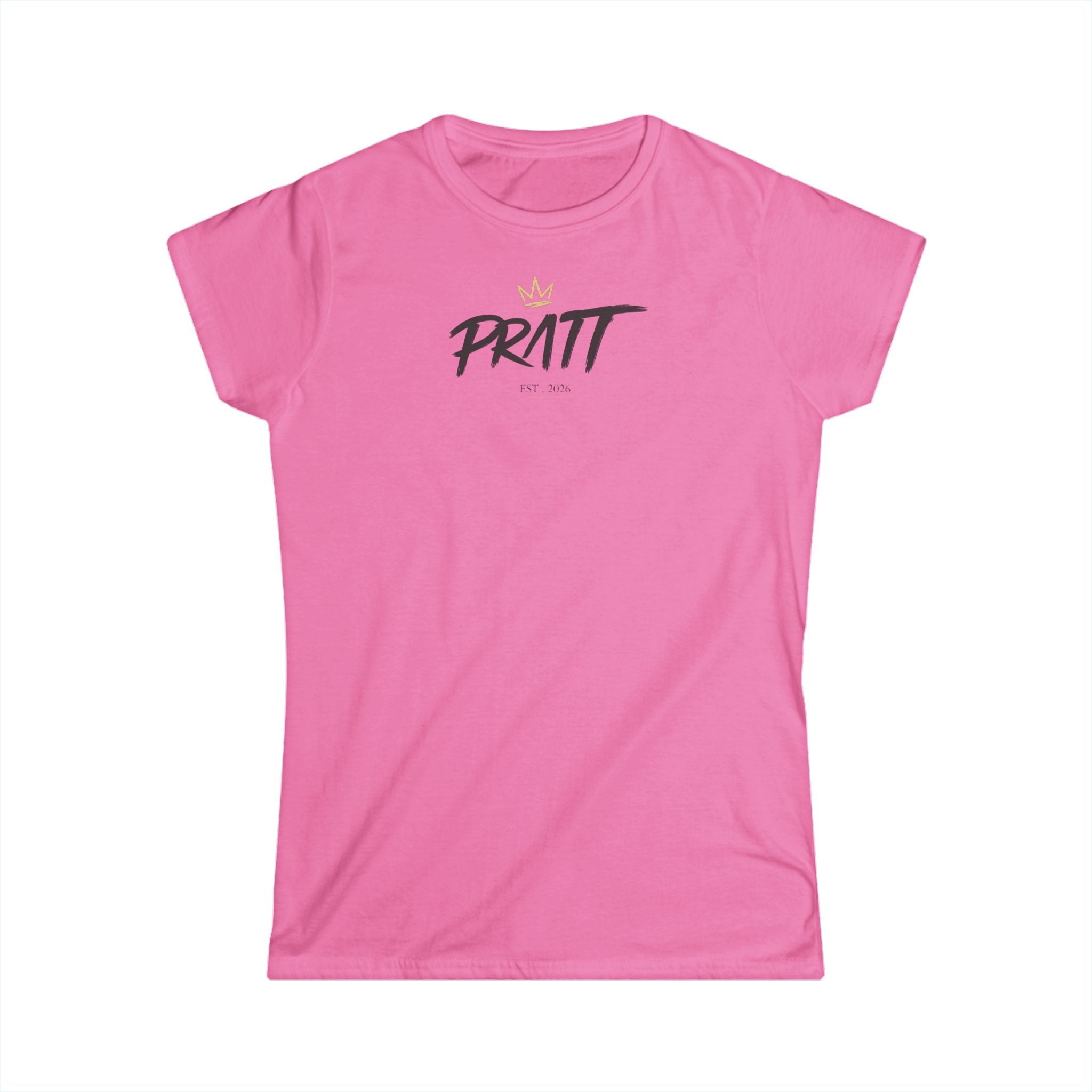Women’s Pink Casual T-Shirt – Streetwear Tee